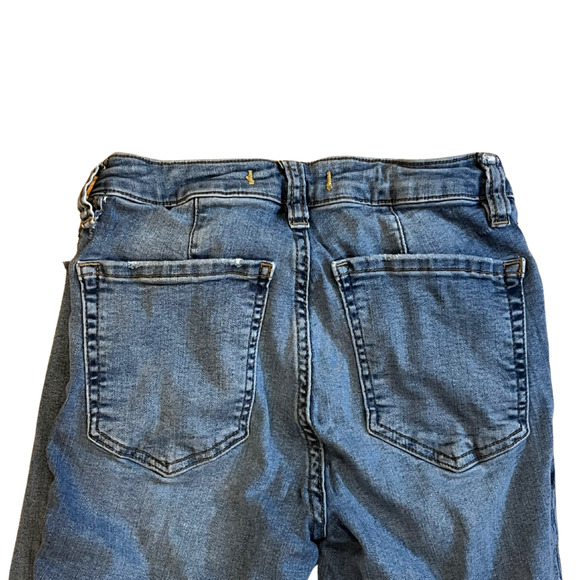 FREE PEOPLE Pintuck Skinny Ankle Jeans - Picture 4 of 5